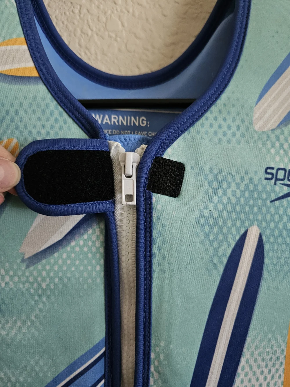 Speedo Kids' Aqua Blue Surfboard Swim Vest 4-6 Years